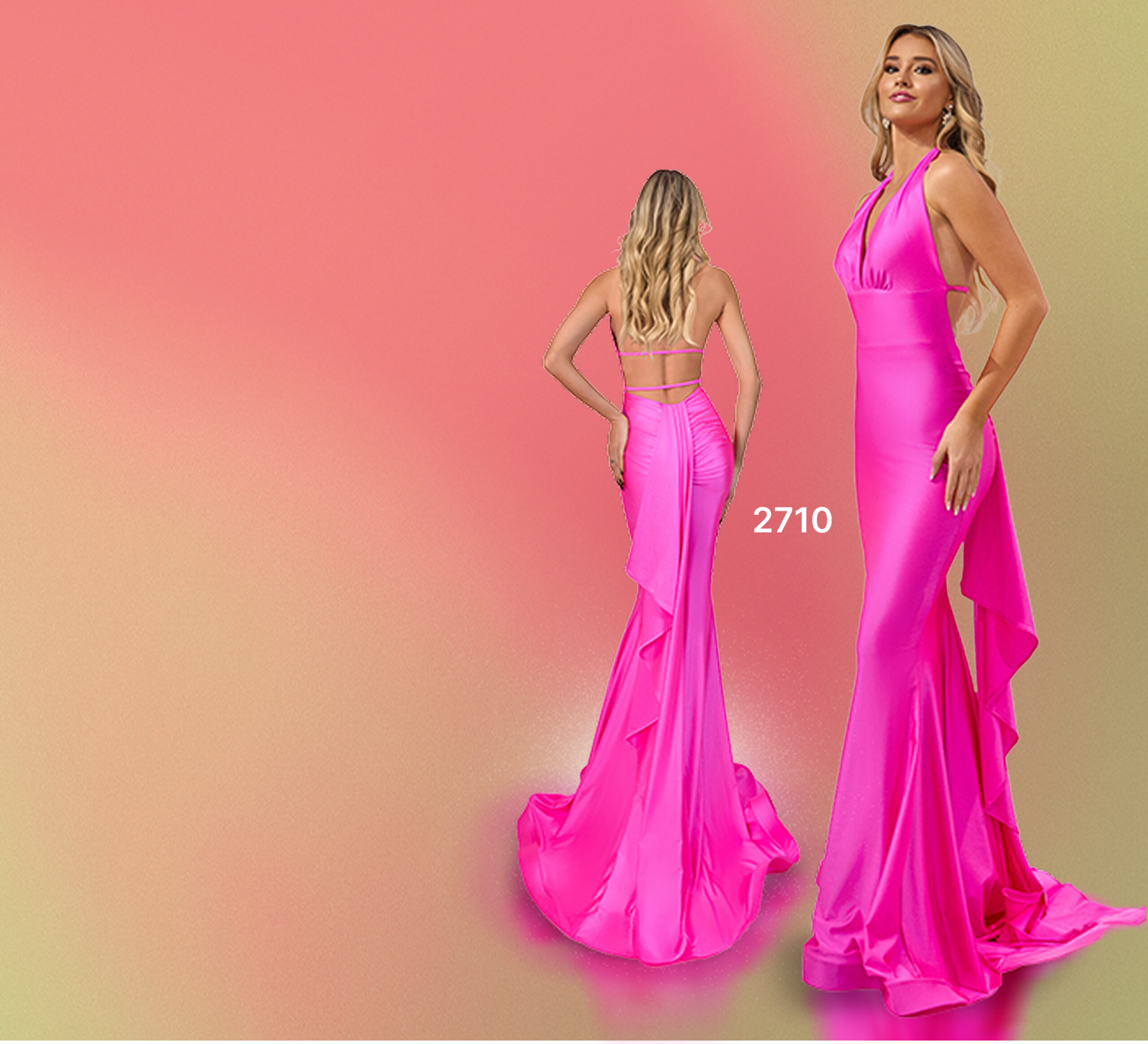 jessica angel prom and evening style ja2415 beautiful pink dress blonde